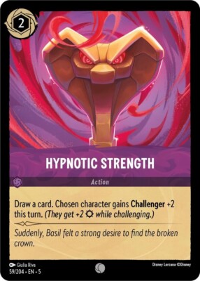 Hypnotic Strength 59/204 | FOIL | Shimmering Skies NM