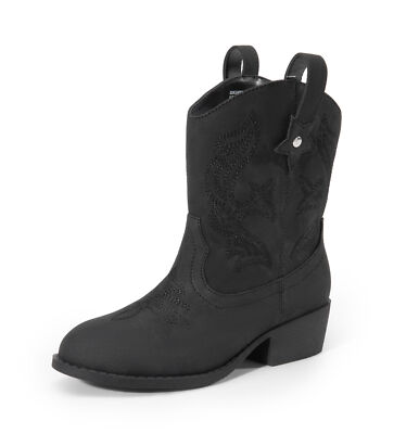 Cowgirl Boots 2-in-1 Western Boots Removable Cuff Fold Over Girls Fashion Boots
