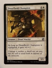 Dwarfhold Champion - Adventures in the Forgotten Realms- Magic the Gathering MTG