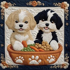 1000 Piece Jigsaw Puzzle For Adults Funny Puppy Feast Dogs Animal Art Hobby