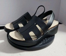 New Ecco Ladies Wedge Corksphere Oasis Leathe...