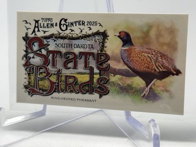 2025 Topps Allen & Ginter State Birds Minis Ring-Necked Pheasant, South Dakota