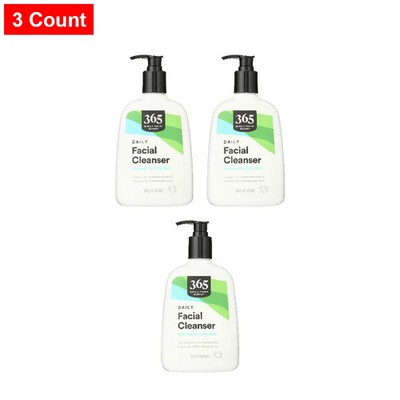 365 By WFM, Daily Facial Cleanser, Normal To Oily Skin, 16 Fl Oz - 3 Count