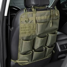 Car Seat Back Storage Organizer Bag Tactical Hanging Camo Storage Pouch Waterpro