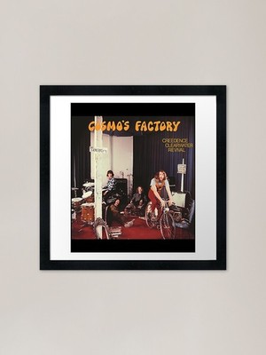 Ccr - Cosmos Factory Framed Art Pri Framed Wall Art Poster Canvas Print Picture