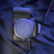 Canon EOS 4000D Digital SLR 24.1MP Camera EF-S 18-55mm 75-300mm Lens Black 3in