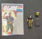 GI Joe Flint 1985 v1 *100% COMPLETE w/CardBack Vintage ARAH