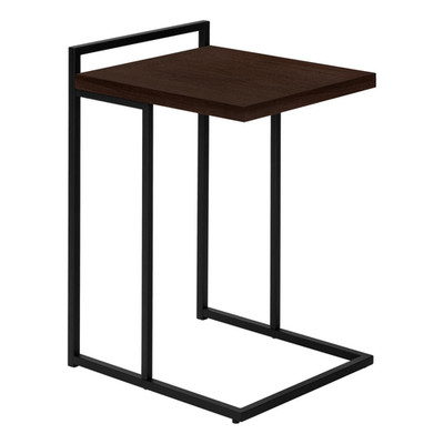 Monarch Specialties I 3635 Accent Table C-Shaped End Side Snack Living Room