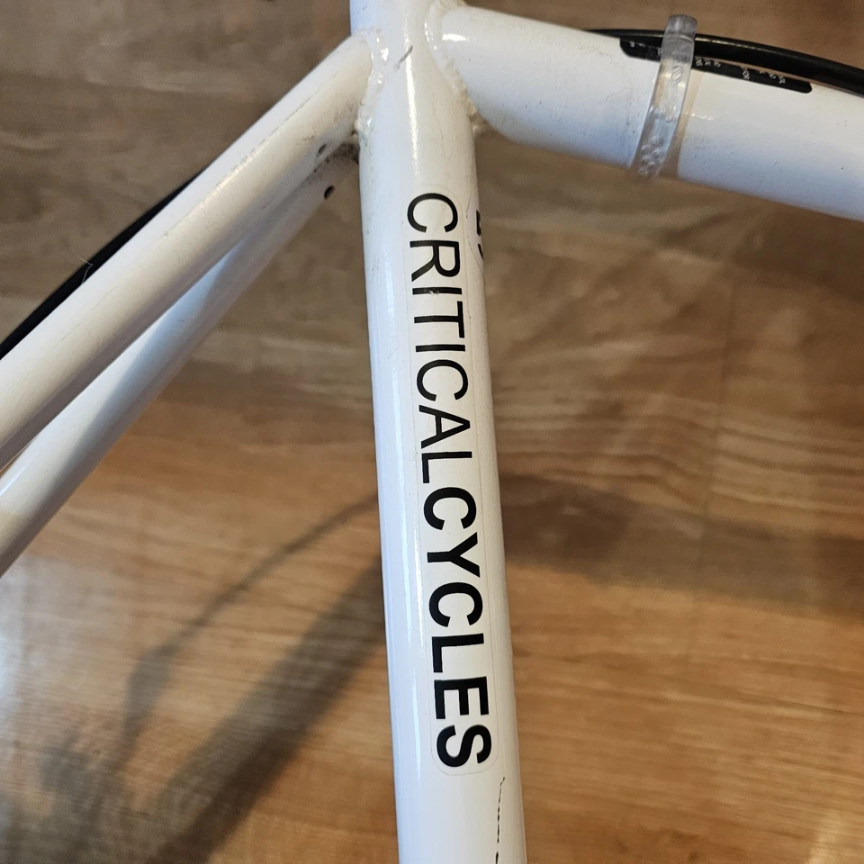 Single Speed Fix Gear Bike - Critical Cycles White 26" Wheels  - Image 4 of 4