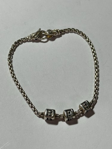 Freundschaftsarmband "BFF" 925 klobig Sterlingsilber JAI John Hardy Kette - Bild 1 von 6