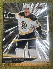 2024-25 Upper Deck Extended Nikita Zadorov Silver Outburst #509 Boston Bruins