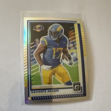 Panini Donruss Optic Prizm Davante Adams #64 2025 Los Angeles Rams Football