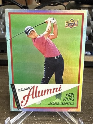 2026 Upper Deck - Acclaimed Alumni Karl Vilips #AL-16 (RC)