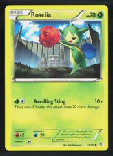 Pokemon Roselia Dragons Exalted 13/124 LP/MP