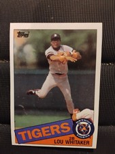 1985 Topps - Lou Whitaker #480