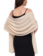 Women Shawl Wraps for Evening Dresses, Wedding Shawls Chiffon Scarf Wrap Scar...