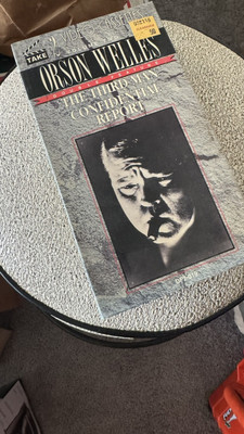 Orson Welles Double Feature The Third Man And Confidential Report VHS