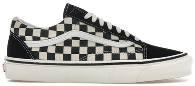 VANS Old Skool 36 DX Anaheim Factory - Black Checkerboard for Sale
