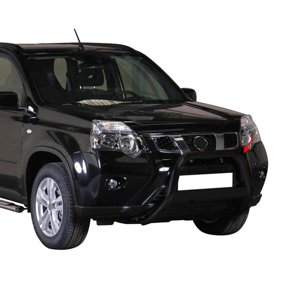 FrontbüGel FrontschutzbüGel FüR Nissan X-Trail 2011-2014 ø63Mm Stahl Schwarz-image