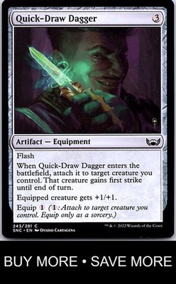 Quick-Draw Dagger LP Streets of New Capenna MTG