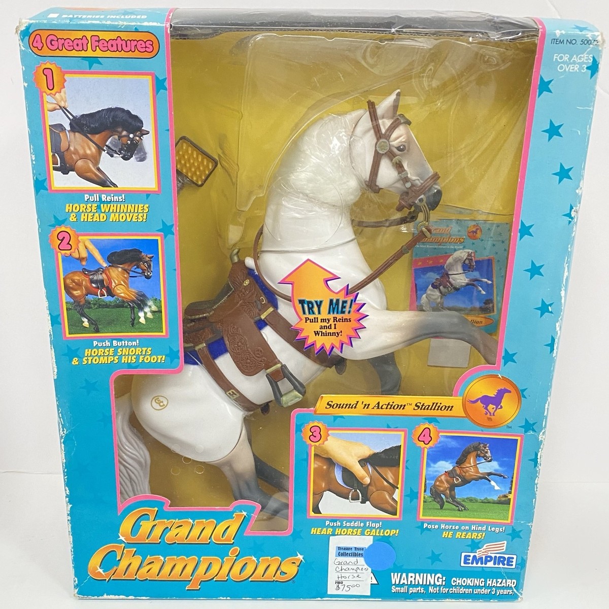 スポーツ Grand Champions EMPIRE Empire Grand Champions Sound 'N Action Stallion Horse | eBay