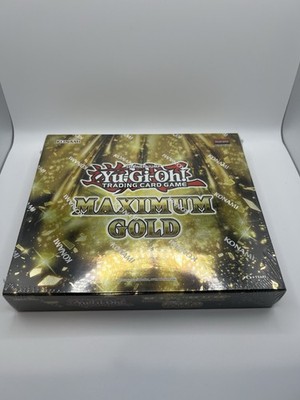 2020 YuGiOh Maximum Gold Box 4 Packs Of 7 Cards Each Per Box Factory Sealed