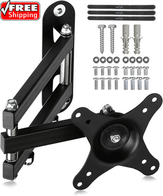 TV Wall Mount Swivel Tilt Rotation Full Motion Adjustable Articulating for Most