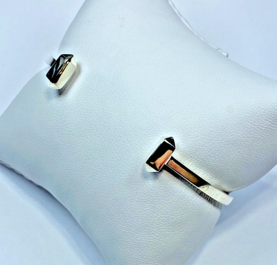 Kit Heath Manhattan Bar Bangle Bracelet Sterling Silver Hallmarked NWT 13g