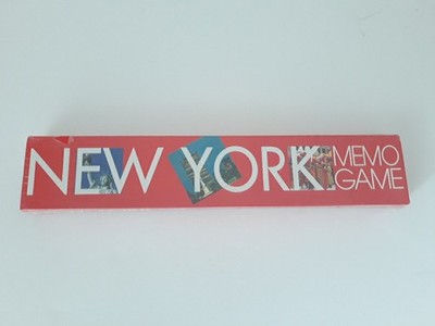 Platnik Memo Card Game NEW YORK Sealed Box NEW