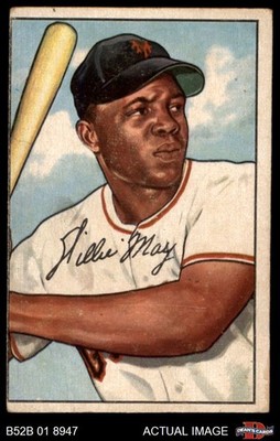 1952 Bowman #218 Willie Mays Giants HOF 1 - POOR