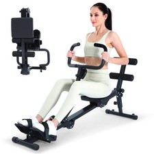 Sportneer Rudergerät für Zuhause klappbar mit 12 Widerstandsstufen, Fitnessgerät