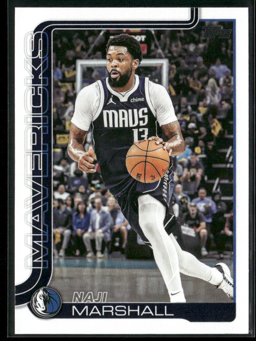Naji Marshall 2025-26 Topps #246 Dallas Mavericks