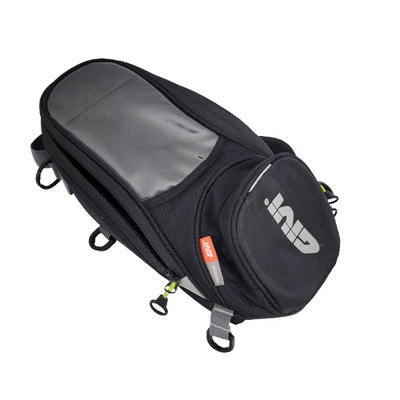 Givi EA138B 6L  Motorcyle Tank Bag w/ Clear Pocket For Cell Phone / GPS Italy