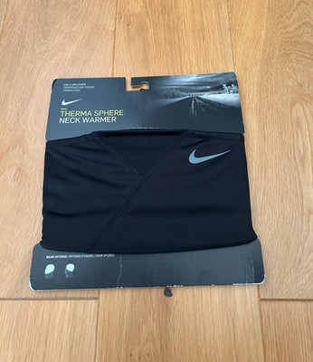 Orig. Nike Therma Sphere Neckwarmer Halswärmer Nacken Schlauchschal Schwarz NEU