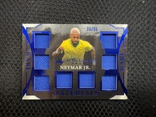 NEYMAR JR. 2025 Leaf In The Game Used  Octo Swatch Game Jersey /35 #15 