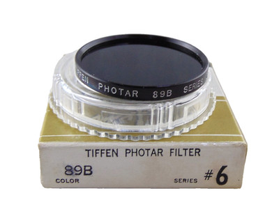 NIB Tiffen Series 6 Infrared Film Filter 89B w/ Box & Case FREE USA SHIPPING