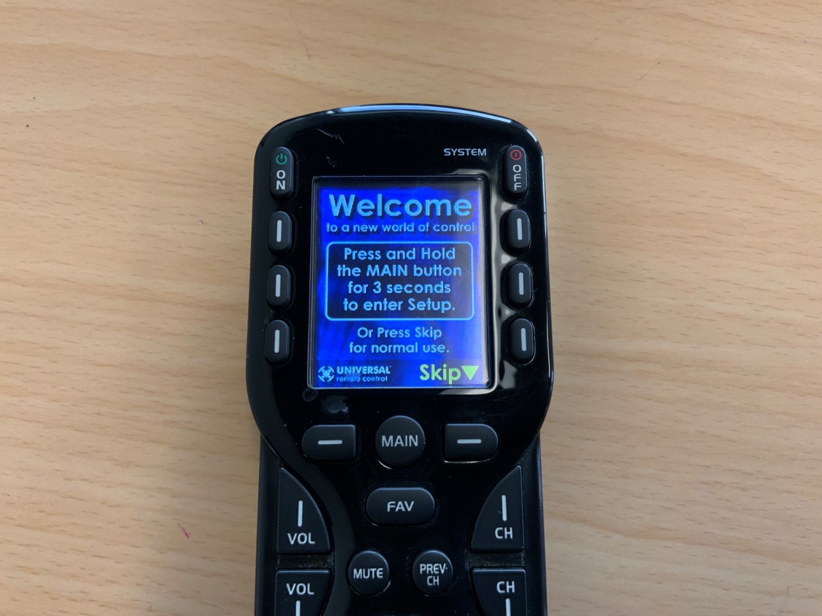Control Mx-450 Custom Programmable Remote Control Used