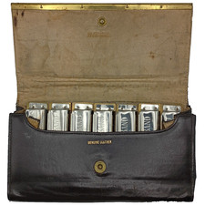 Rare Vintage Horner Marine Band Harmonica Set 7 Key Progression A-G Case