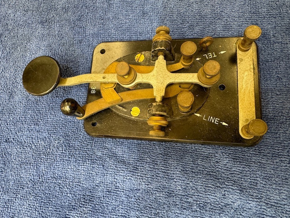 WW2 US Army Signal Corps type J-38 clé à code télégraphique