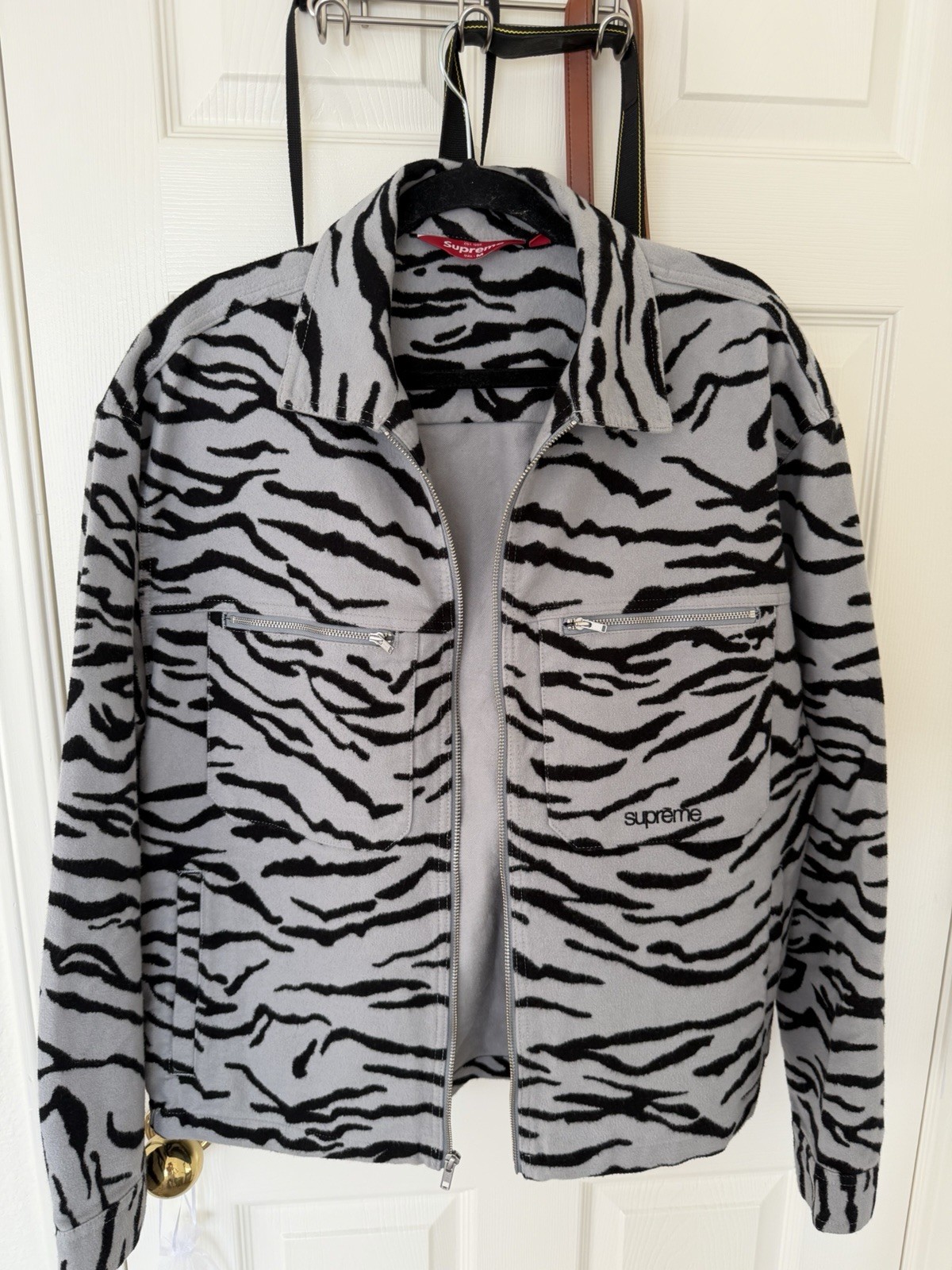 Supreme Moleskin Work Jacket Zebra - Gem