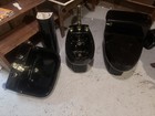 Vintage toilet, Bidet, sink with stand plus hardware!!! — photo 7