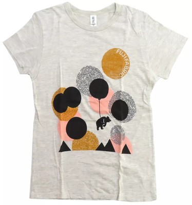 Fuji Fabric Live Tour 2018 Flying Bear T Shirt Oatmeal M Size Official