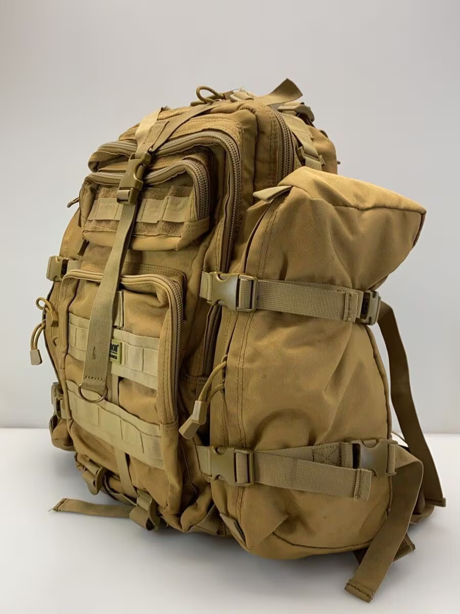 SEIBERTRON Backpack Nylon BEG Plain - image 2