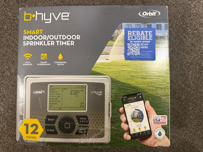 Orbit 57950 B-hyve Smart Indoor/Outdoor 12-Station WiFi Sprinkler System Control