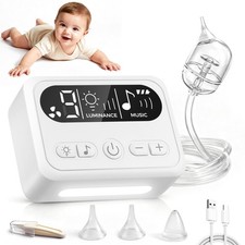Nasal Aspirator for Baby, Baby Nose Sucker with 9 Suction Levels, Electric No...
