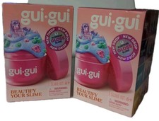 Gui Gui Slime NEW DROP Surprise Gloss Slime Kit x2 LOT Sealed Mystery Figure...