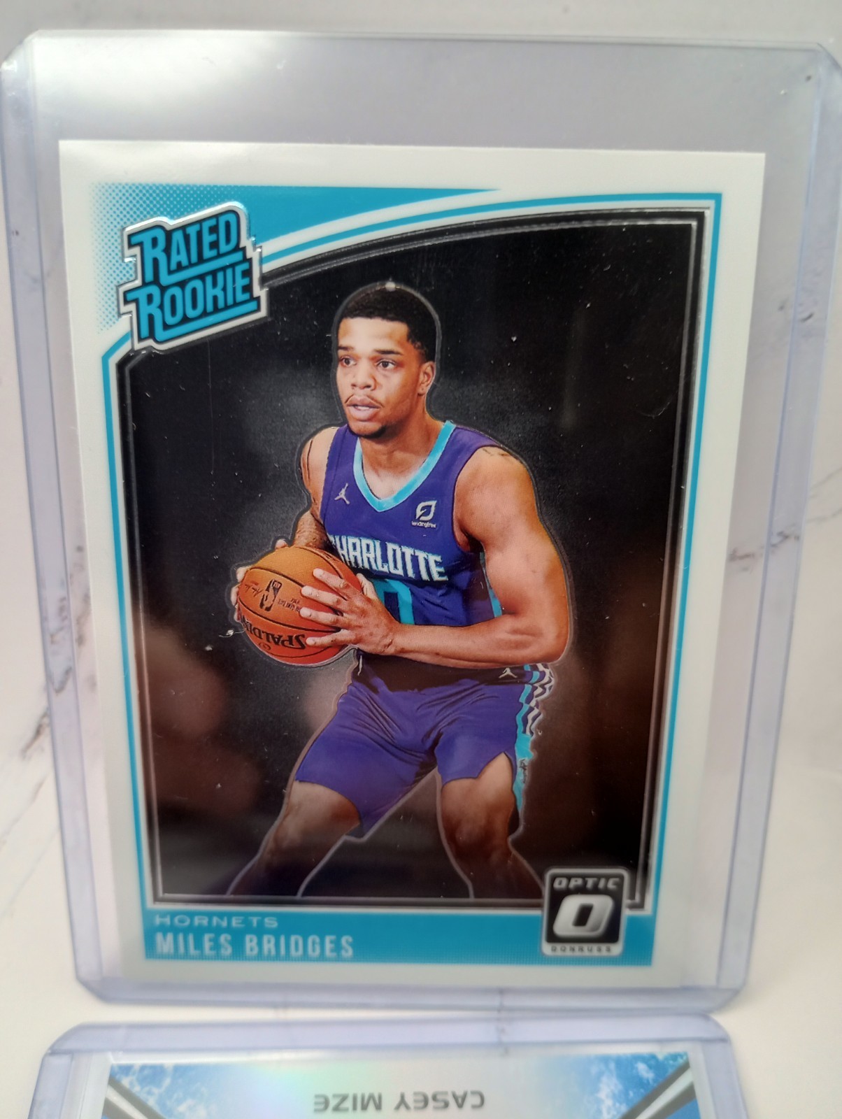 2018-19 Panini Donruss Optic - Rated Rookie Miles Bridges #172 (RC)