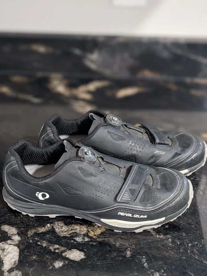Pearl Izumi X-alp Launch II Bicicleta de Montaña Ciclismo Zapatos Negros Para Hombre Talla 45 Foto 2 de 4
