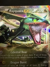 Pokémon TCG Rayquaza-EX Dragons Exalted Card 85/124 Holo Ultra Rare HP… Nm. on eBay