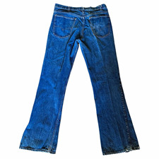 Vintage 1970s Levi  s 646-0217 Orange Tab Jeans W34 Bell Bottom Flare Denim USA